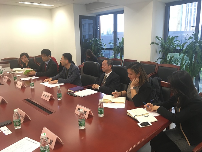 Seminar on FDI and Local Business Environment with Shanghai Municipal Commission of Commerce